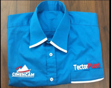 Chemise de travail — Cimencam · TectorPlast